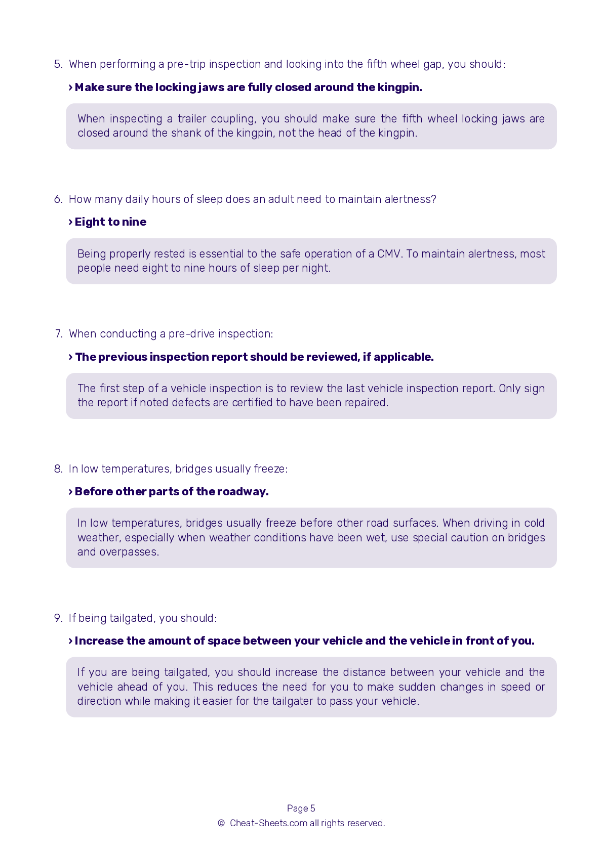 CDL Test Questions and Answers 2022 With Complete Solution Rated A#fli